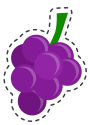 Grape-flavored
